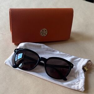 Tory Burch Black Sunglasses with Case - TY7131
